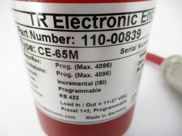 TR ELECTRONIC 110-00839 CE-65M 11-27VDC NSMP