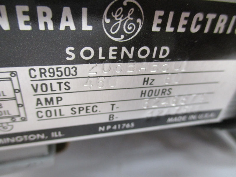 GENERAL ELECTRIC CR9503206BA501 460V NSNP