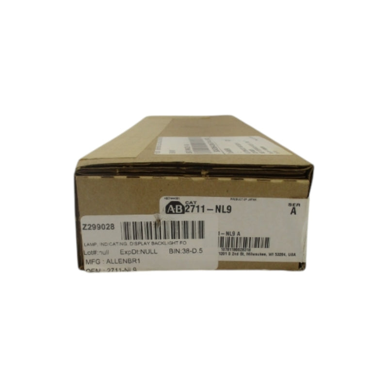 ALLEN BRADLEY 2711-NL9 SER. A NSFS