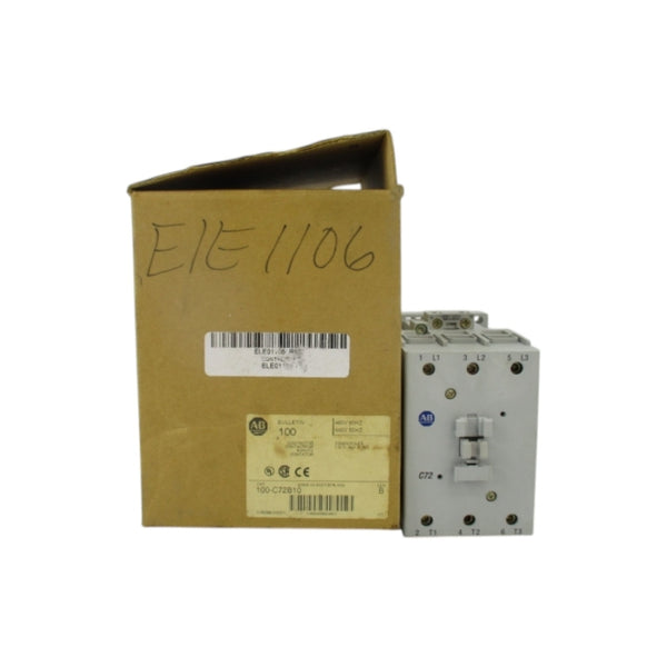 ALLEN BRADLEY 100-C72B10 SER. B 440V/480V (BR/WH) NSMP
