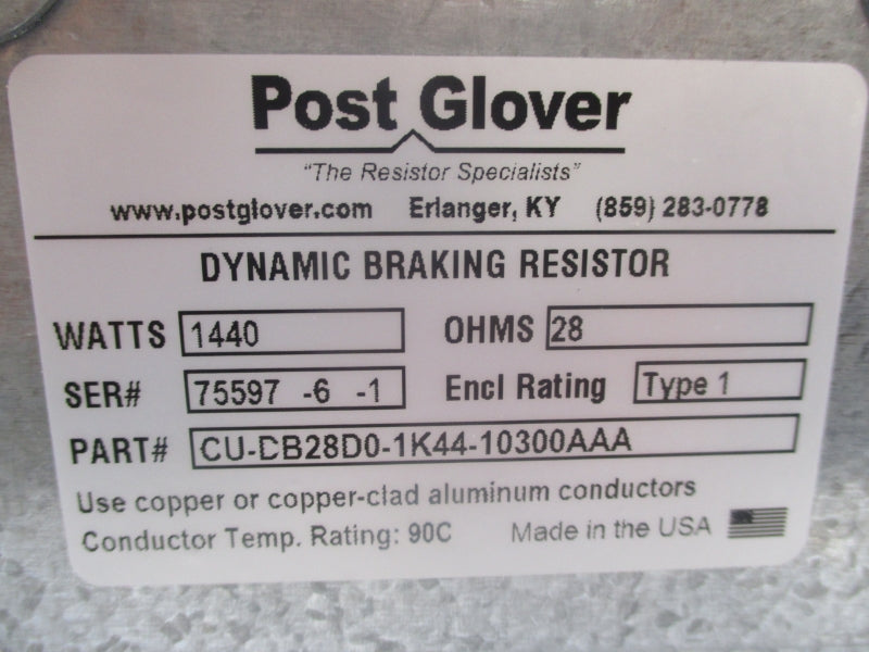 POST GLOVER CU-DB28D0-1K44-10300AA NSNP