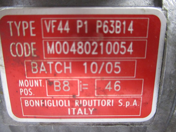BONFIGLIOLI VF44 P1 P63B14 UNMP