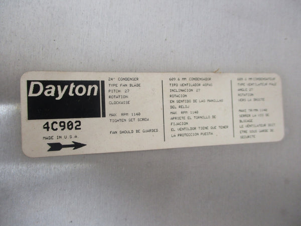 DAYTON 4C902 NSMP