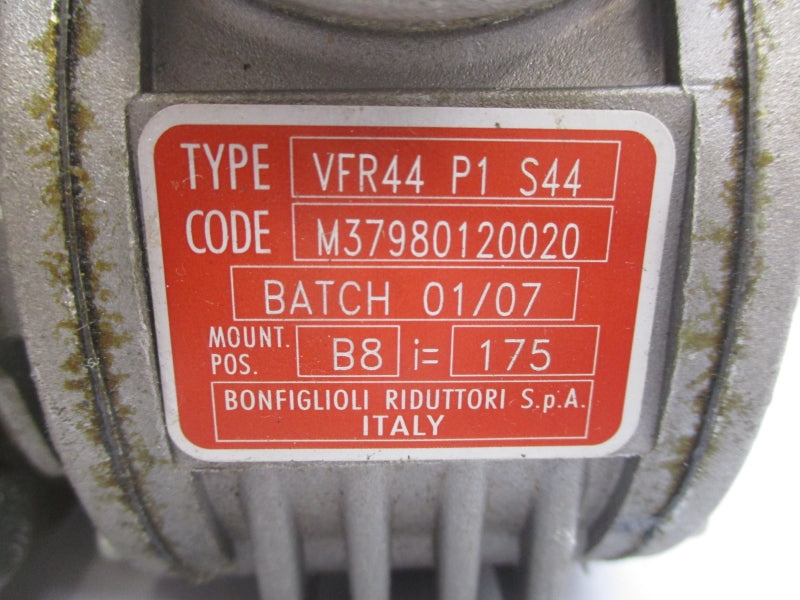 BONFIGLIOLI BN44C4 VFR44 P1 S44 230/400V 0.72-0.42A UNMP