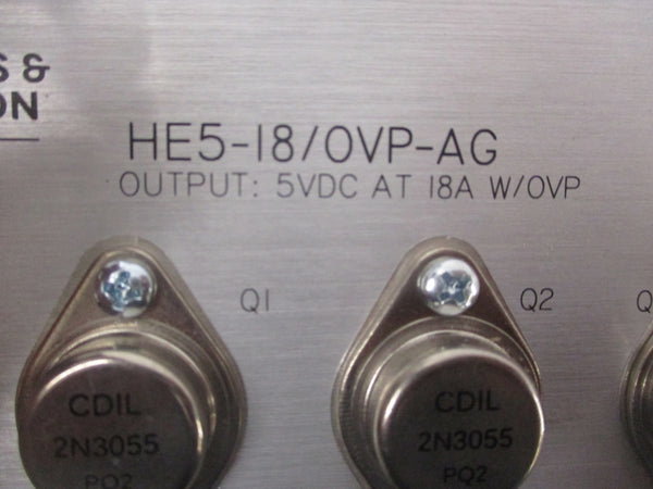 BEL POWER SOLUTIONS HE5-I8/0VP-AG 5VDC 18A NSNP