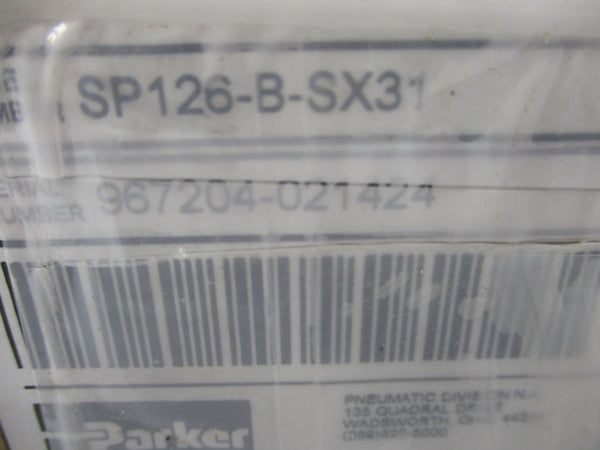 PARKER SP126-B-SX31 NSMP