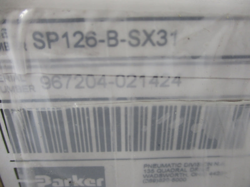 PARKER SP126-B-SX31 NSMP