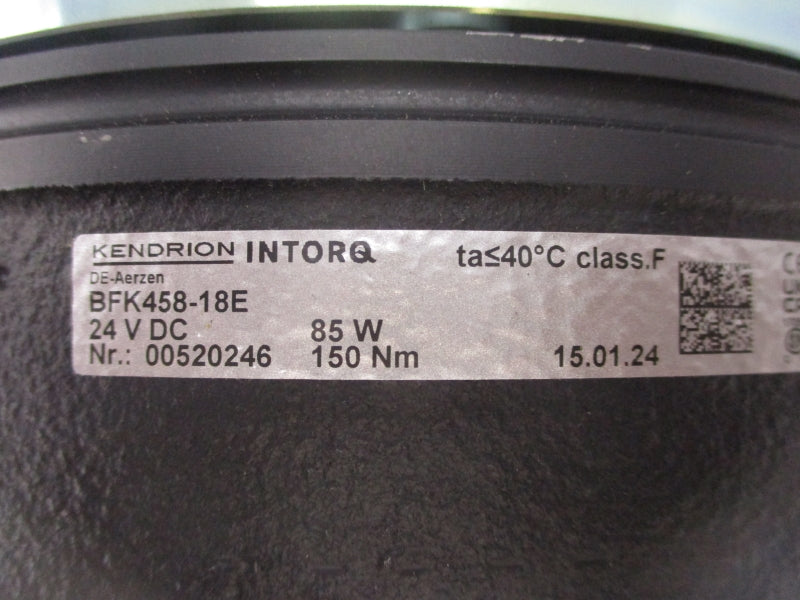 KENDRION INTORQ BFK458-18E 24VDC NSMP
