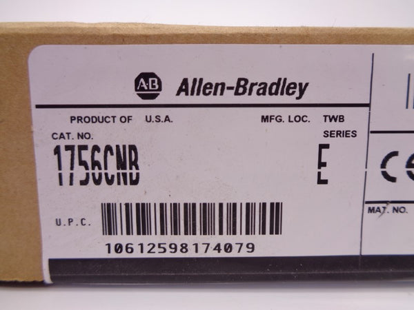 ALLEN BRADLEY 1756-CNB SER. E F/W 11.004 DATE: 2012 NSFS