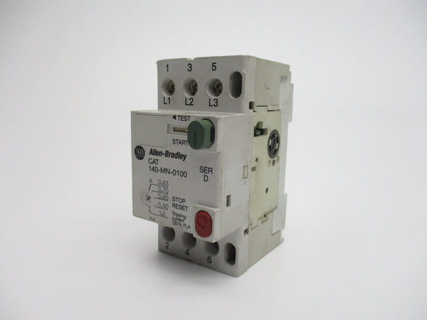 ALLEN BRADLEY 140-MN-0100 SER. D 0.63-1A 690V UNMP