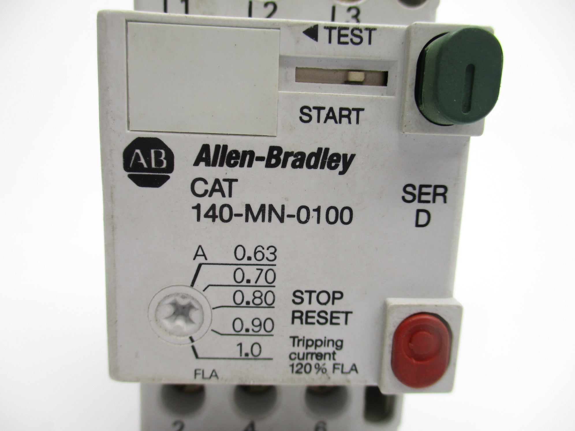 ALLEN BRADLEY 140-MN-0100 SER. D 0.63-1A 690V UNMP