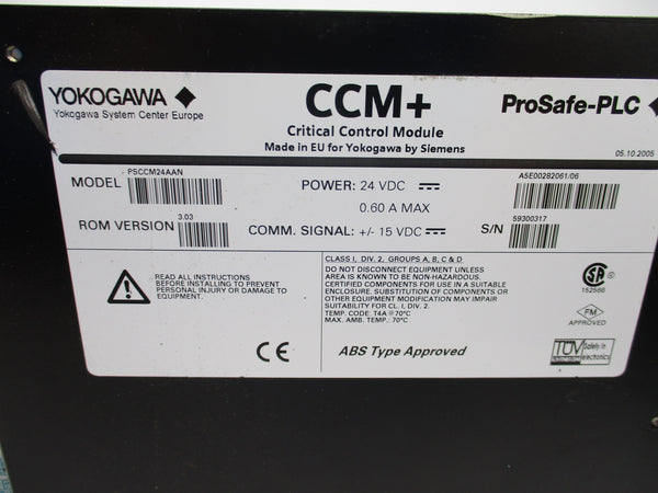 YOKOGAWA PSCCM24AAN UNMP