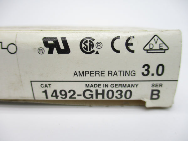 ALLEN BRADLEY 1492-GH030 SER. B 250V 3.00A (WH) NSMP