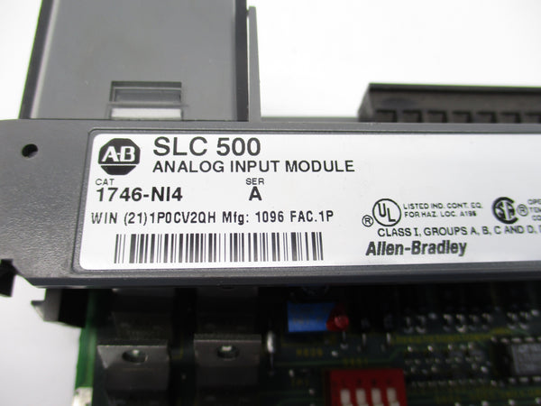 ALLEN BRADLEY 1746-NI4 SER. A NSNP