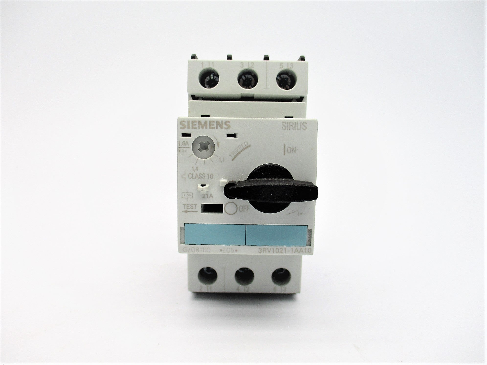 SIEMENS 3RV1021-1AA10 600V 1.1-1.6A NSNP