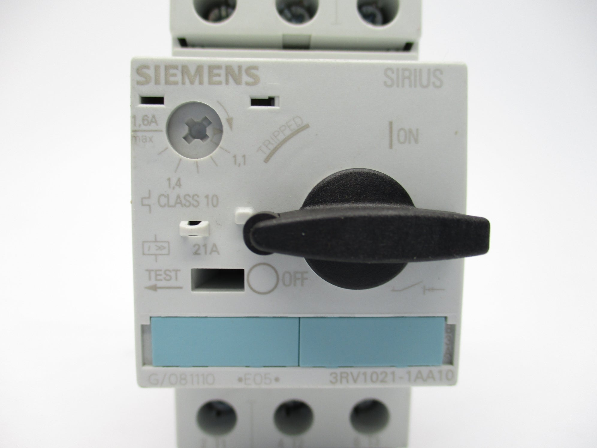 SIEMENS 3RV1021-1AA10 600V 1.1-1.6A NSNP