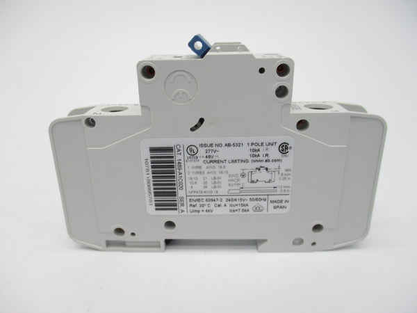 ALLEN BRADLEY 1489-A1C020 SER. A 277VAC 2A   NSNP