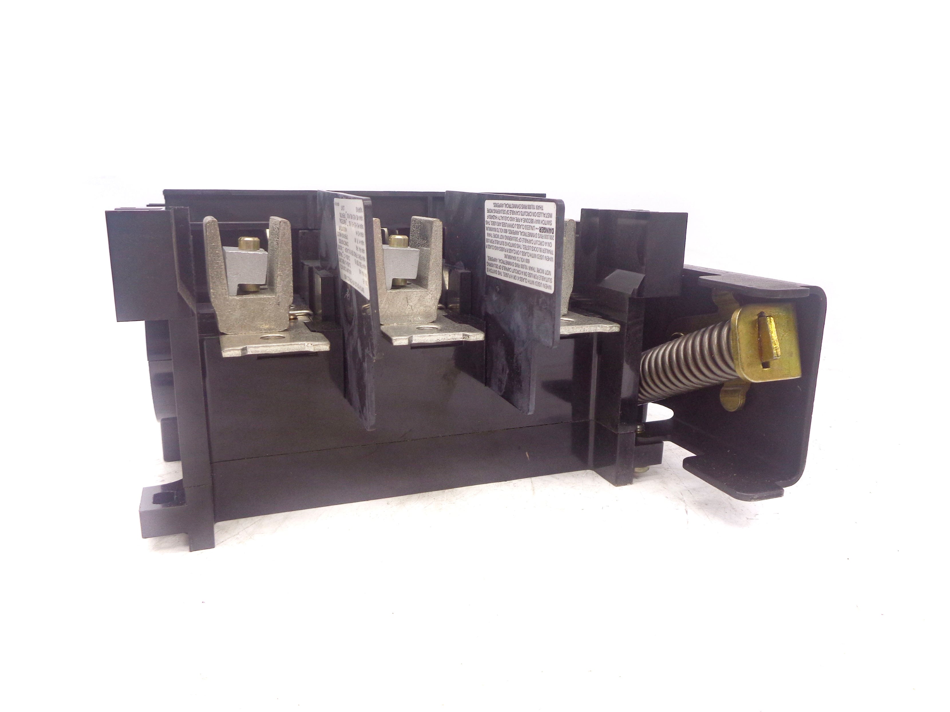 ALLEN BRADLEY 1494V-DS200 SER. C 600VAC 200A NSNP