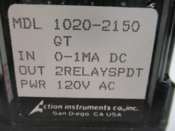 ACTION INSTRUMENTS 1020-2150-GT 120V NSMP