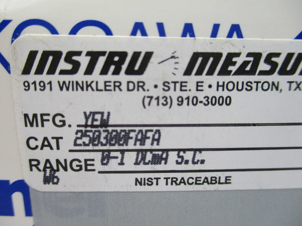 YOKOGAWA 250300FAFA NSMP