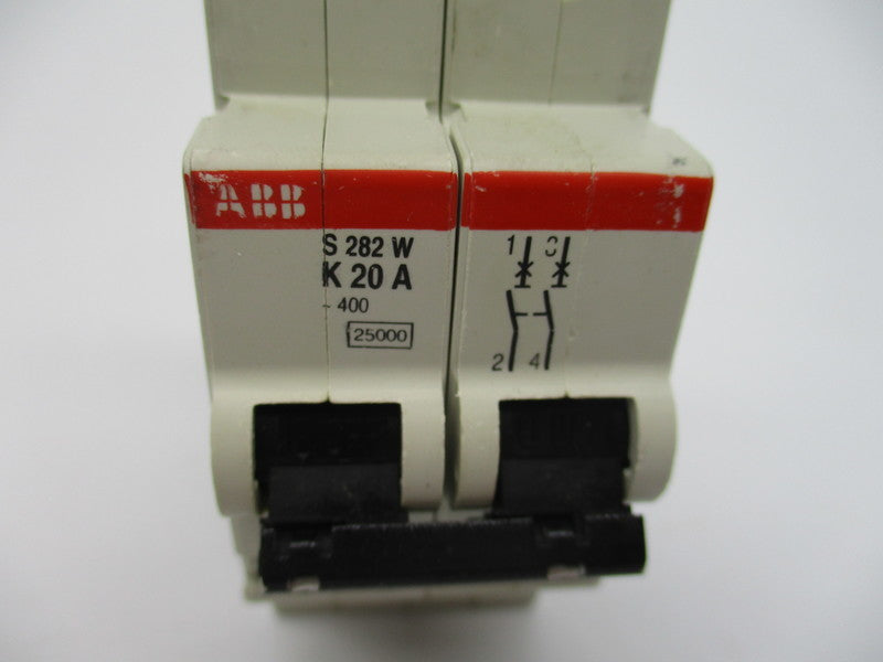 ABB S282-K20W 20A 277/480VAC NSMP