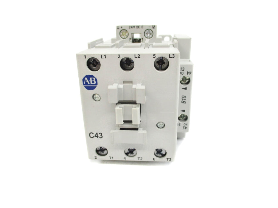 ALLEN BRADLEY 100-C43EJ10 SER. B 24VDC 85A (BR/WH) NSMP