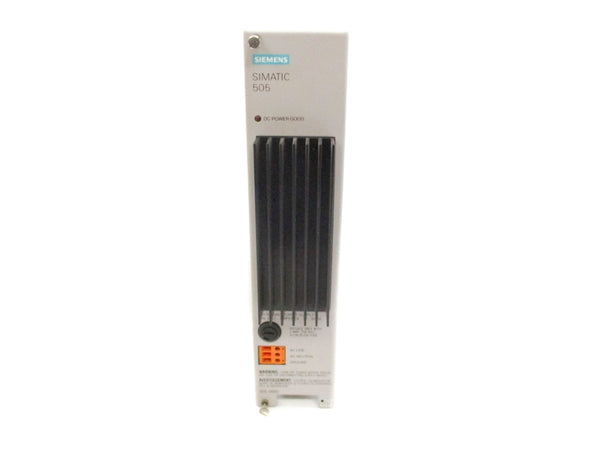 SIEMENS 505-6660 110/220VAC 3A NSNP