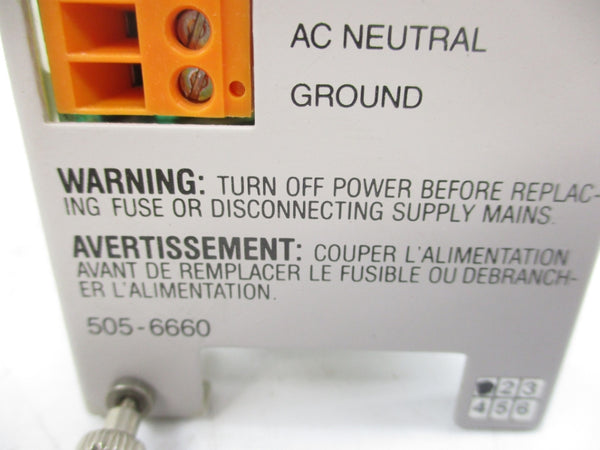 SIEMENS 505-6660 110/220VAC 3A NSNP