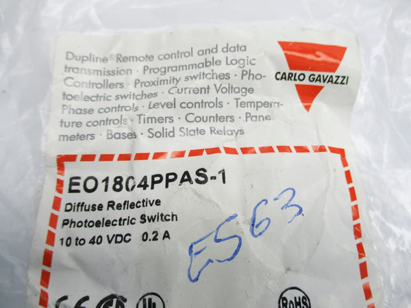 CARLO GAVAZZI EO1804PPAS-1 10-40VDC 0.2A NSMP