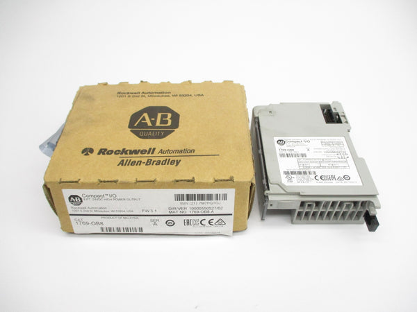 ALLEN BRADLEY 1769-OB8 SER. A F/W 3.1 24VDC NSMP