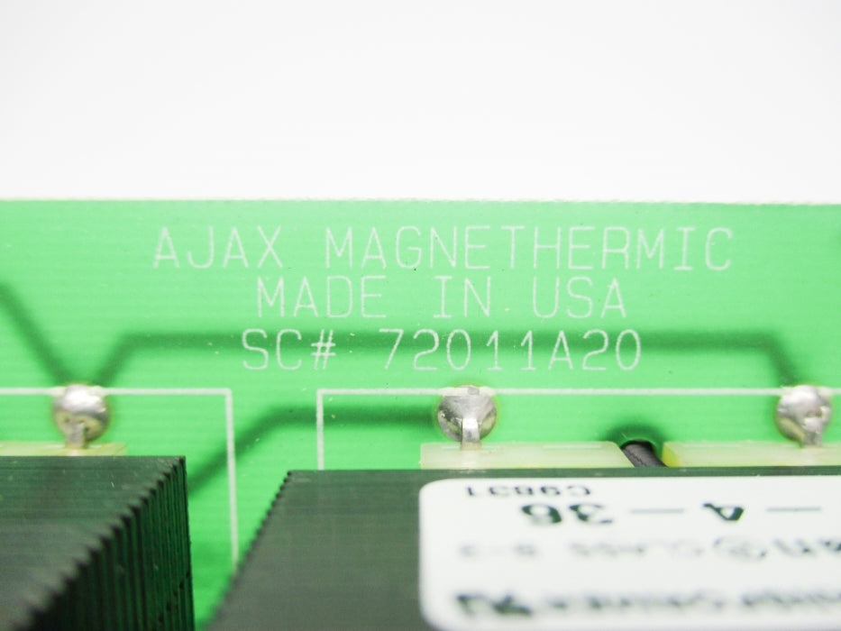 AJAX MAGNETHERMIC 72011A20 UNMP