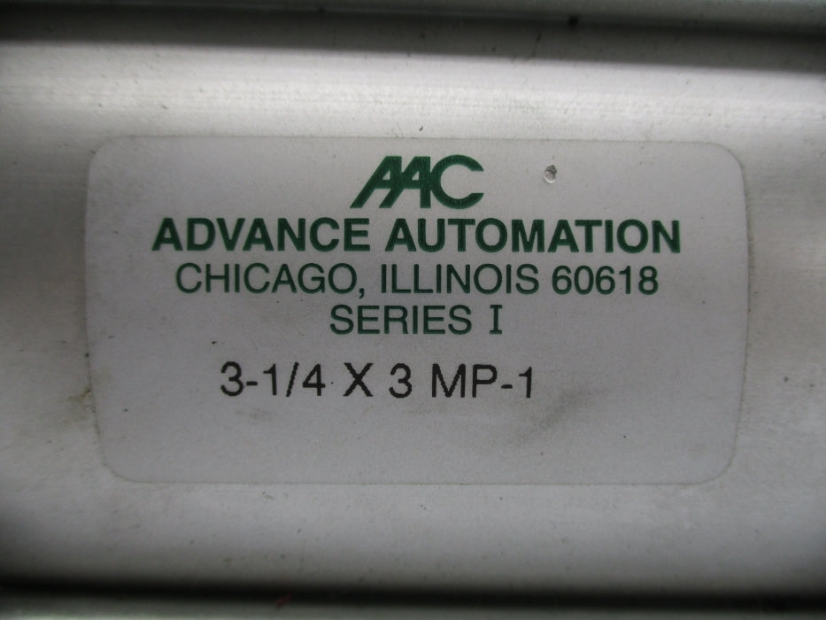 ADVANCE AUTOMATION 3-1/4X3MP-1 UNMP