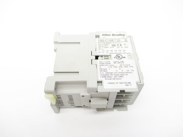 ALLEN BRADLEY 100-C16EJ10 SER. B 24VDC (BR/WH) NSMP