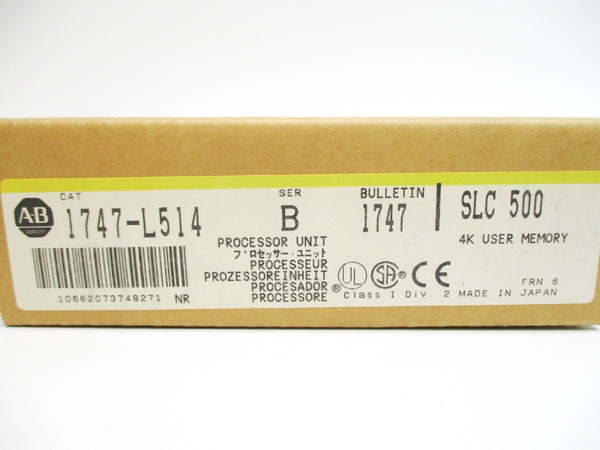 ALLEN BRADLEY 1747-L514 SER. B  F/W 6 NSMP