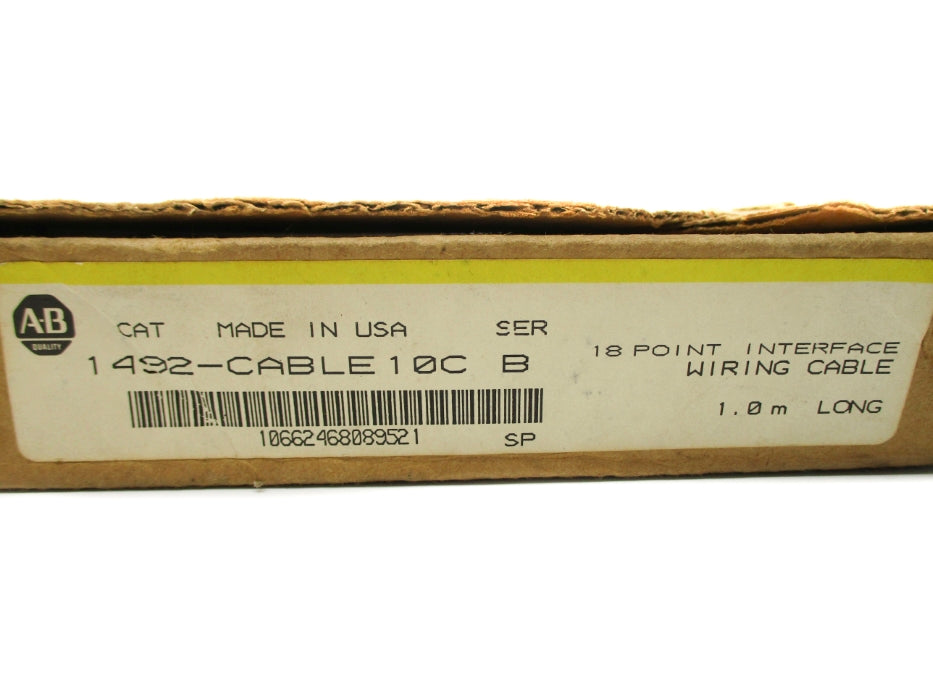 ALLEN BRADLEY 1492-CABLE10C SER. B (BR/YL) NSMP