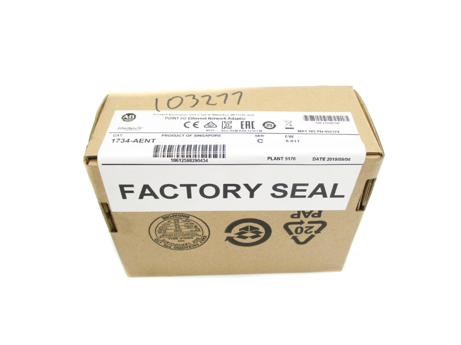 ALLEN BRADLEY 1734-AENT SER. C F/W 6.011 DATE: 2019 NSFS