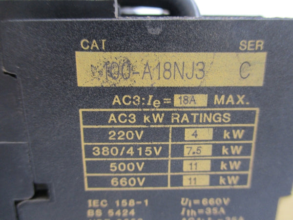 ALLEN BRADLEY 104-A18NJ3 SER. C 24V UNMP