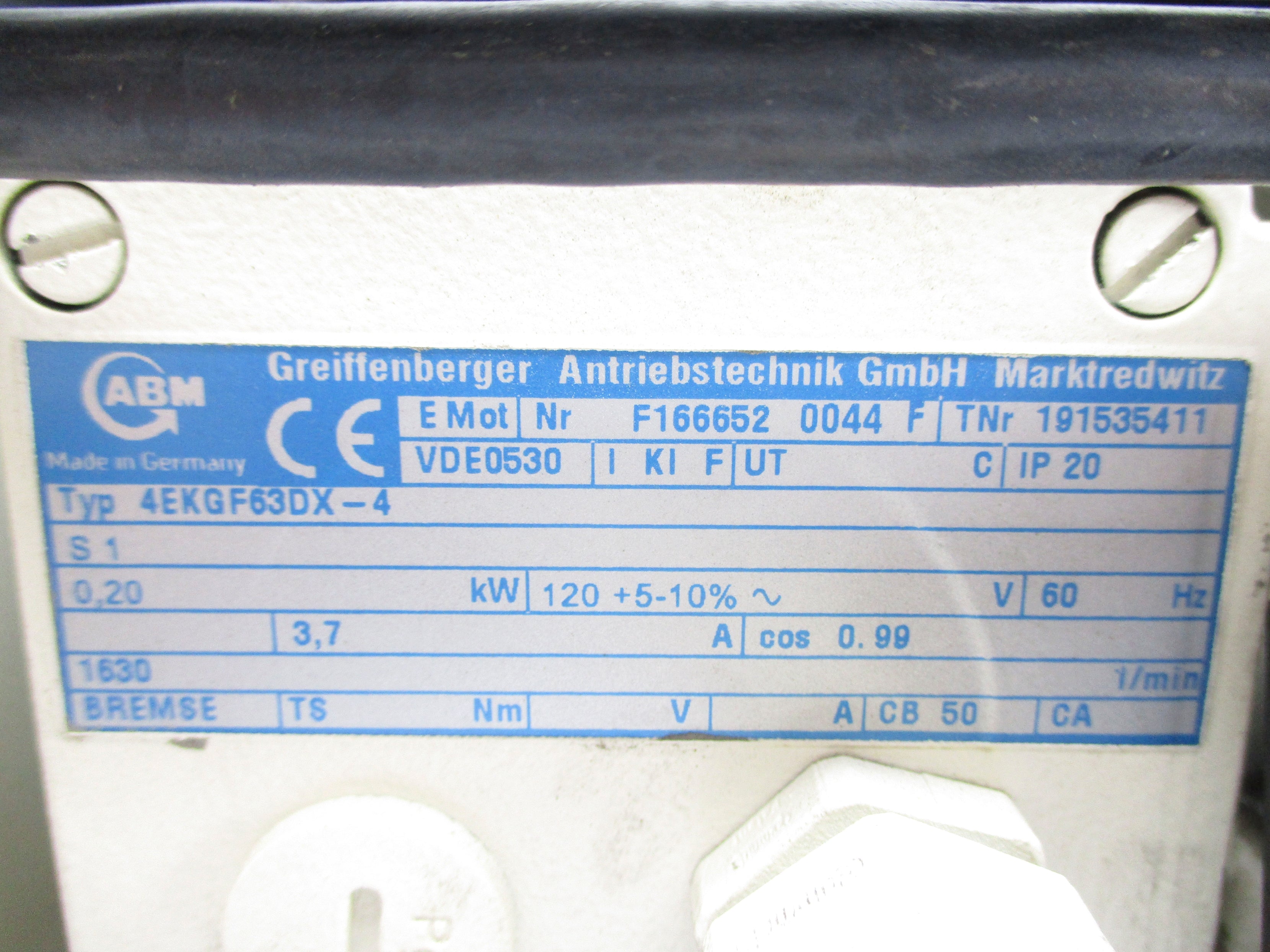 ABM 4EKGF63DX-4 UNMP