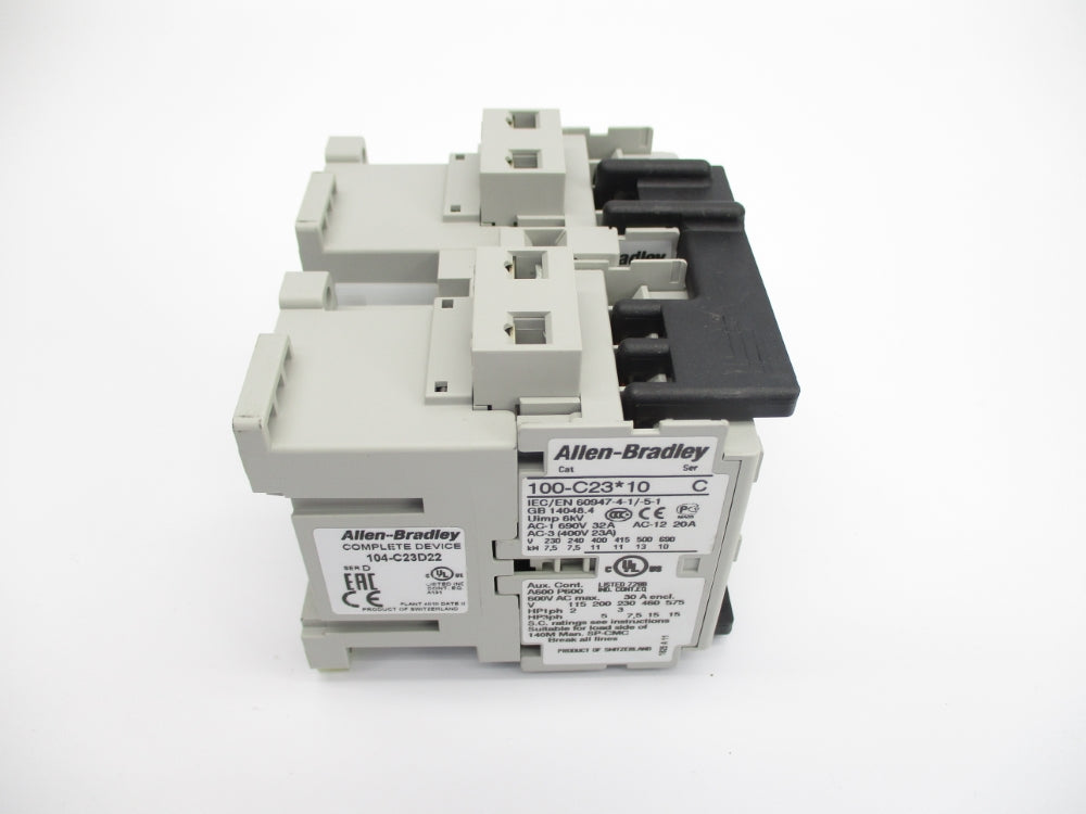 ALLEN BRADLEY 104-C23D22 SER. D 110/120V NSNP