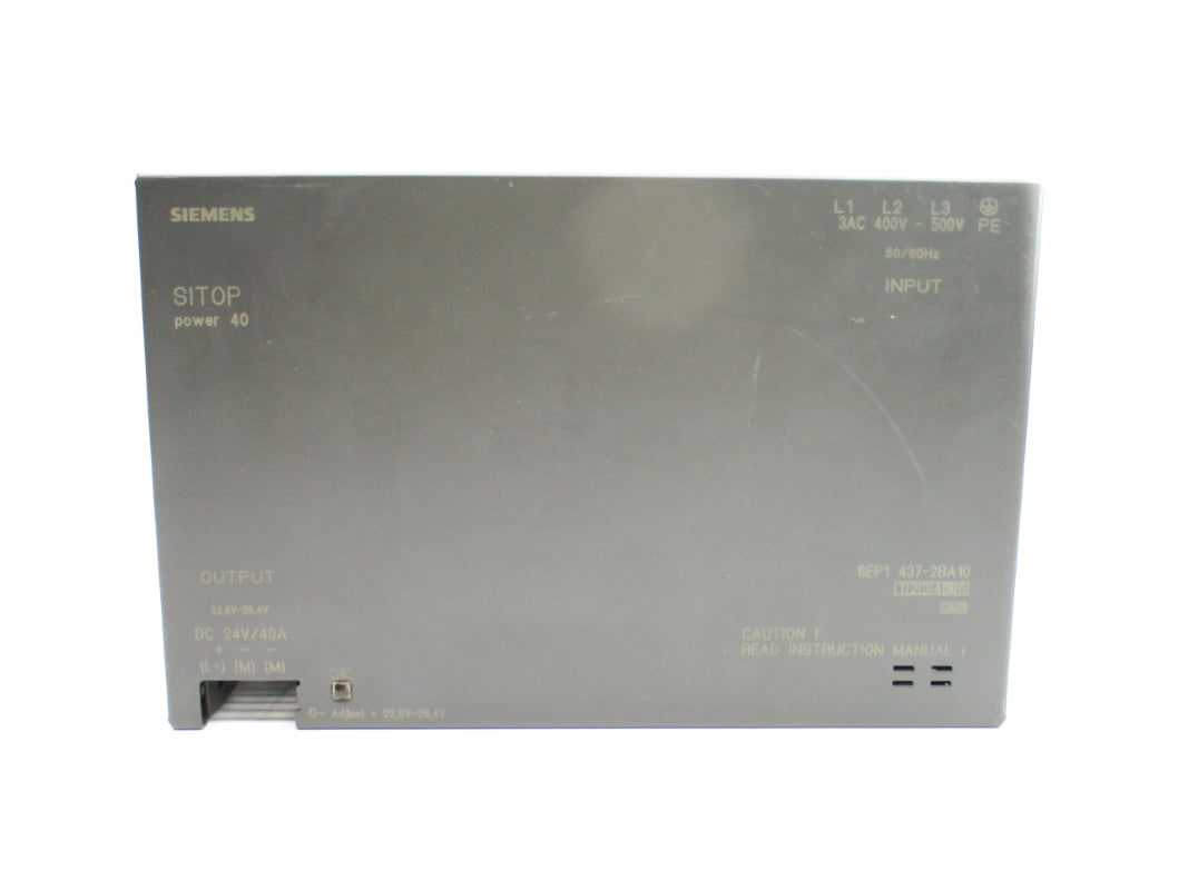 SIEMENS 6EP1437-2BA10 400-500V NSNP