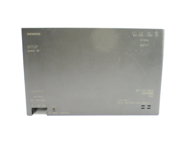 SIEMENS 6EP1437-2BA10 400-500V NSNP