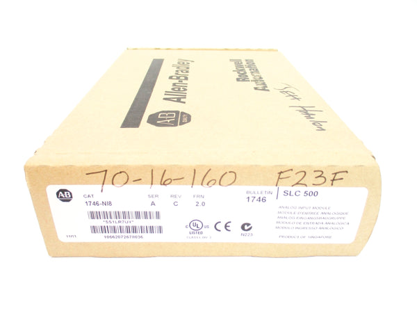 ALLEN BRADLEY 1746-NI8 SER. A F/W 2.0 NSFS