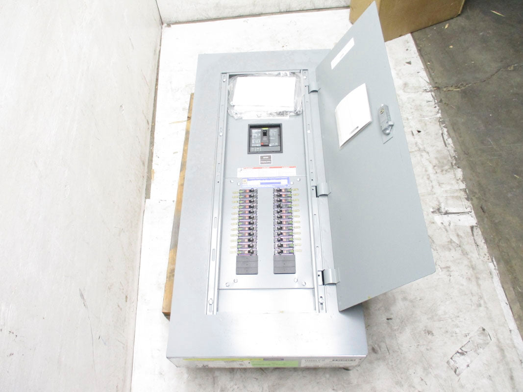 SQUARE D NQ BREAKER PANEL W/ HDM36100 MAIN NSNP