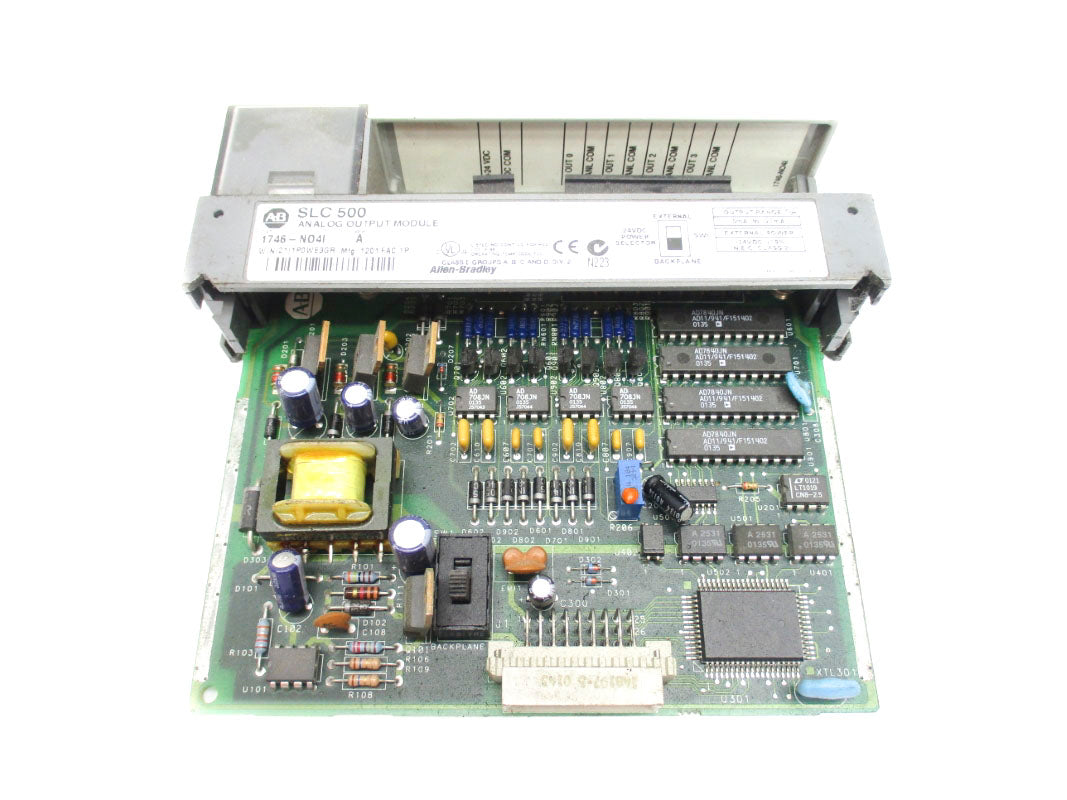 ALLEN BRADLEY 1746-NO4I SER. A 24VDC UNMP