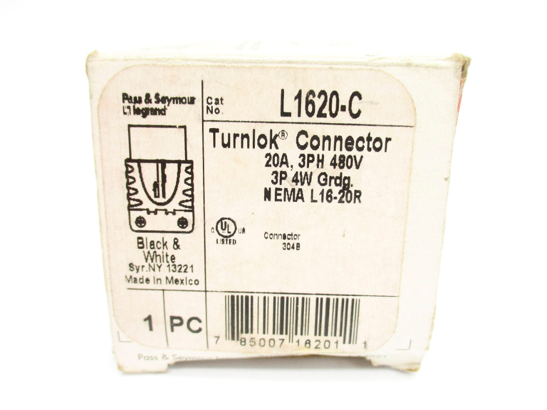 PASS&SEYMOUR L1620-C 480V 20A NSMP