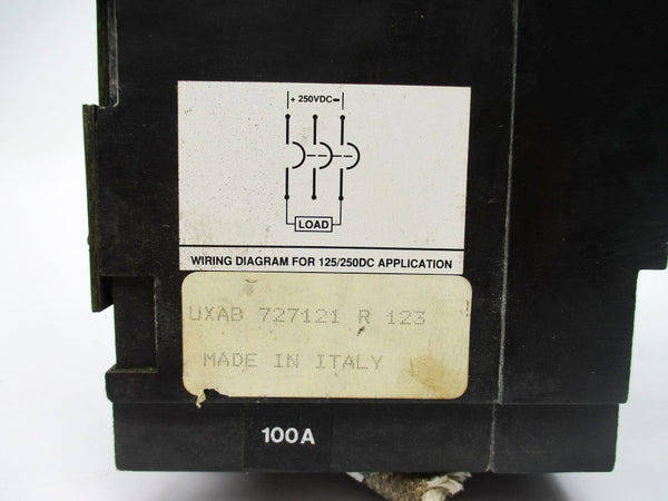 ABB UXAB-727121-R-123 250VDC 100A NSNP