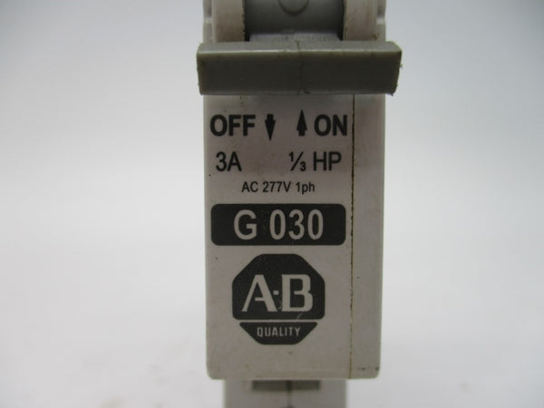 ALLEN BRADLEY 1492-CB1G030 SER. C 420VAC 3A UNMP