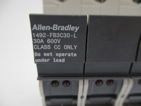 ALLEN BRADLEY 1492-FB3C30-L SER. B 600VAC/DC 30A NSNP