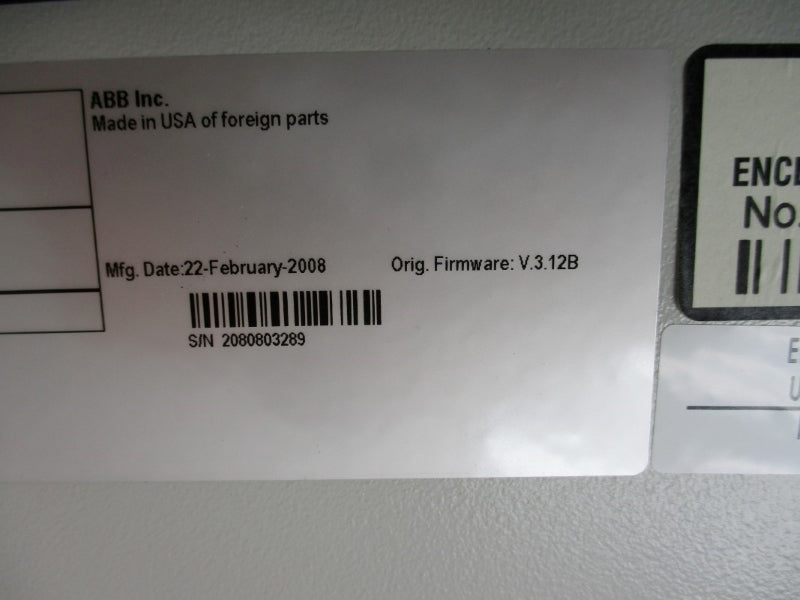 ABB 31H1V2B77 ACS550-PC-097A-4+K462 480VAC 96A NSMP