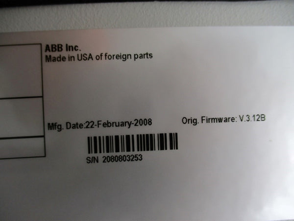 ABB 31H1V2B76 ACS550-PC-097A-4+K462 480VAC 96A NSMP